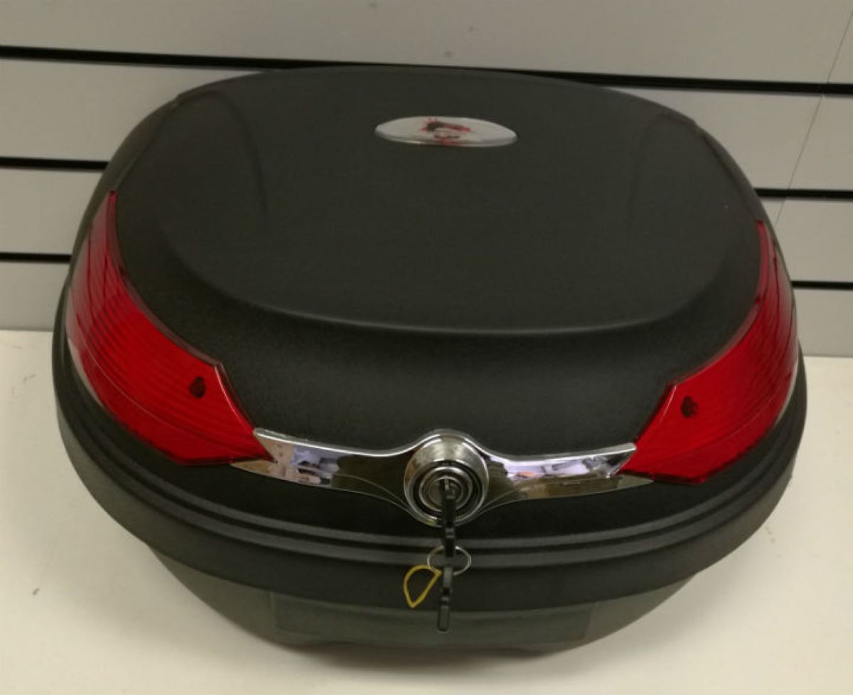 Universal Two Helmet Quick Release TopBox-Motorcycle-Bike Luggage-Trikes 52L