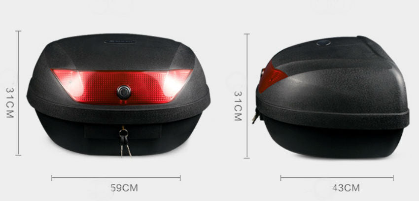 Universal Twin Helmet Motorcycle Topbox-Top Case-0888