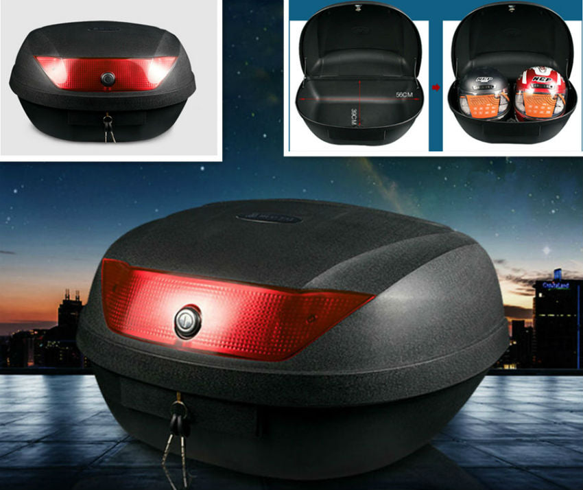 Universal Twin Helmet Motorcycle Topbox-Top Case-0888