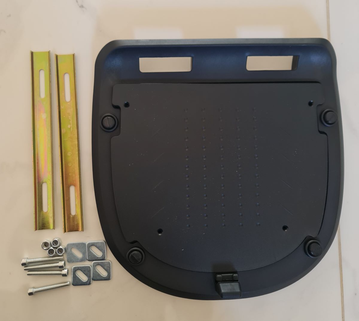 Universal Motorcycle Topbox Mounting Kit, Mounting Plate and Fitting Kit fits our box:0889