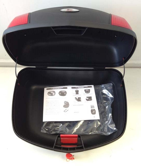 Universal Twin Helmet Motorcycle Topbox Case 0889