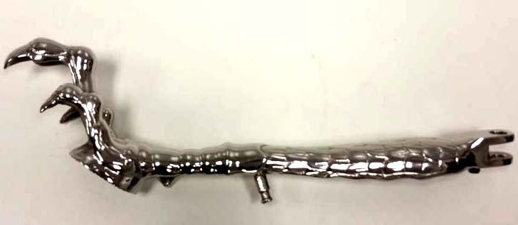 Kawasaki Motorcycle Dragon Claw Sidestand, Kick Stand Stainless Steel, Custom Bikes DHK01