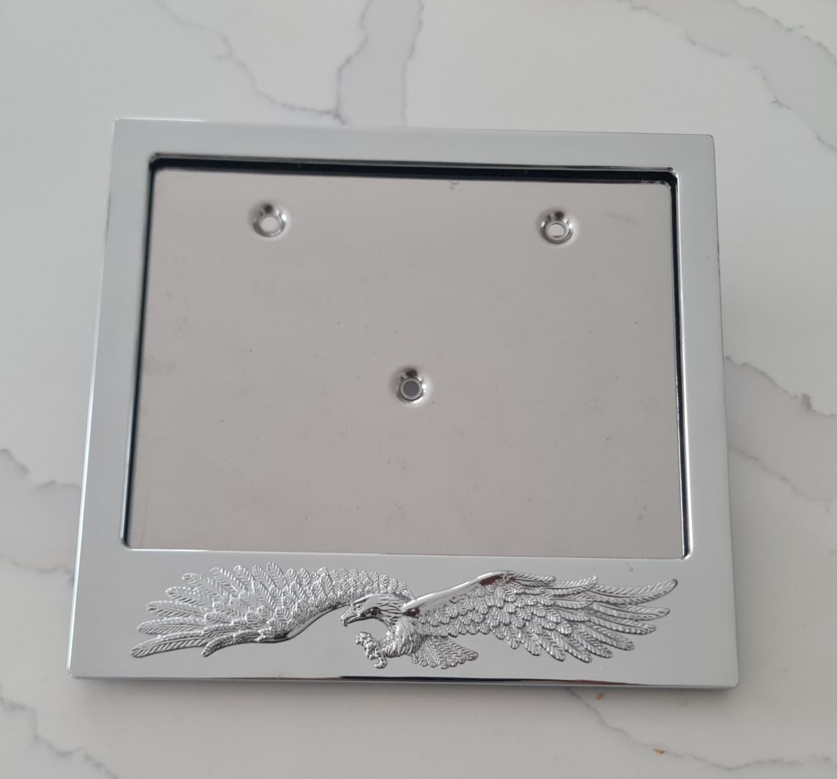 Eagle License Plate Trim-Motorcycle-Custom Bike-Cruiser-Chopper-Trike