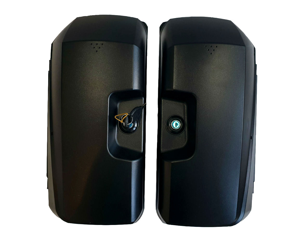 Motorcycle Hard Case Side Panniers LED light Quick Release Universal-Motorbike-2X 28L