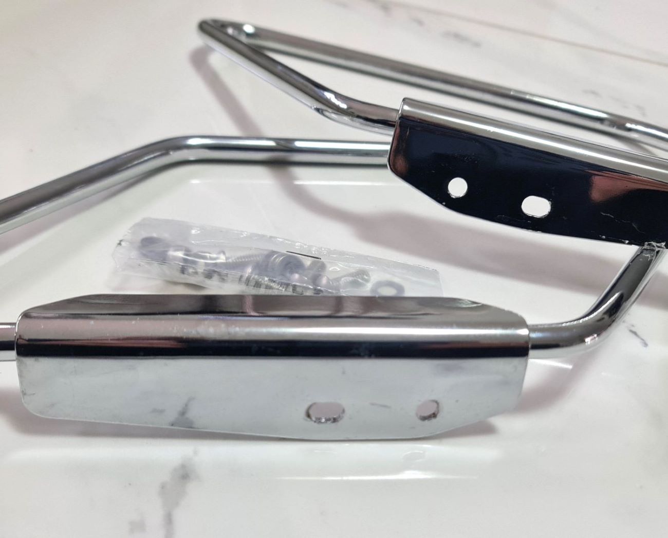 Motorcycle Saddlebag Support Kit Suzuki VZ800 Marauder Curiser 1997-Up, Mapam Italy