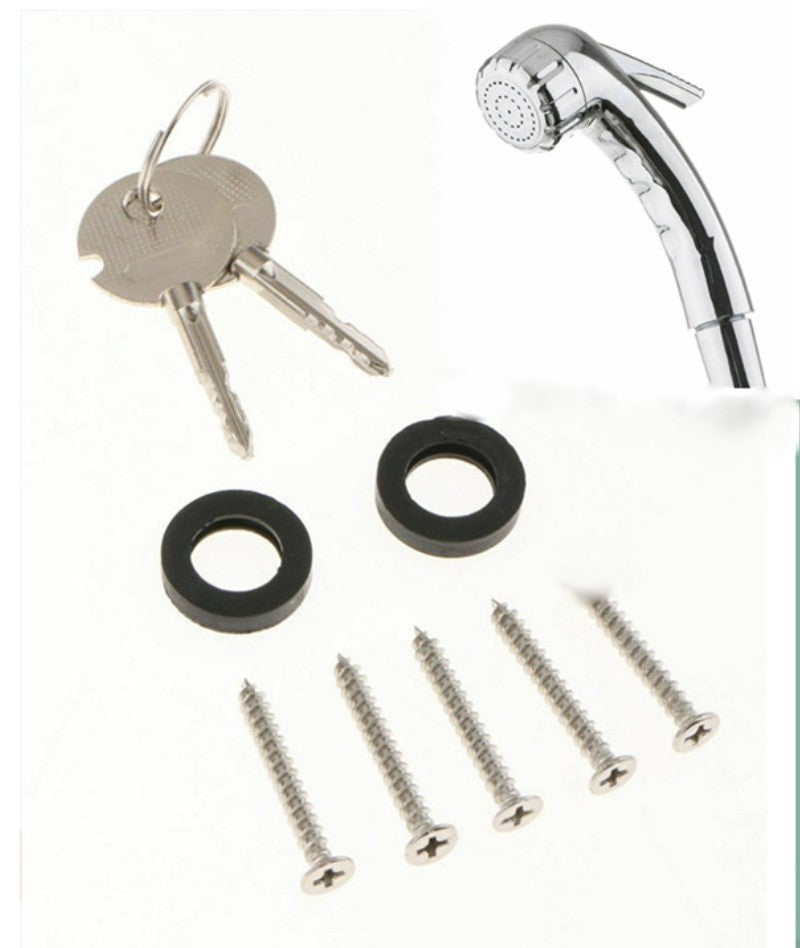 RV External Shower Kit For Caravan Camper Van Motorhome Motorcaravan Boat Shower White