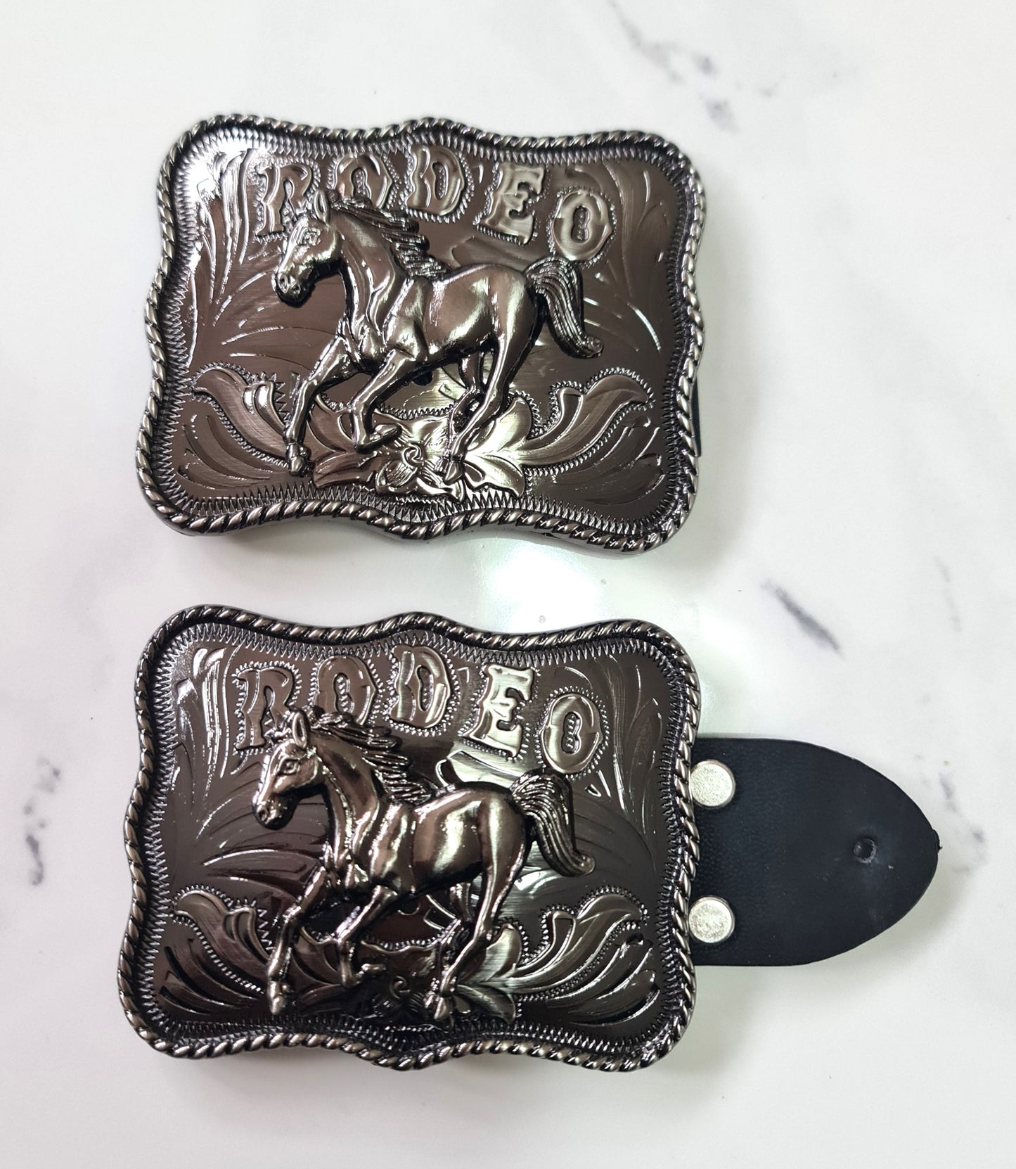 Horse Rodeo Western Belt and Buckle Rodeo Horse Riding Unisex Belt and Buckle