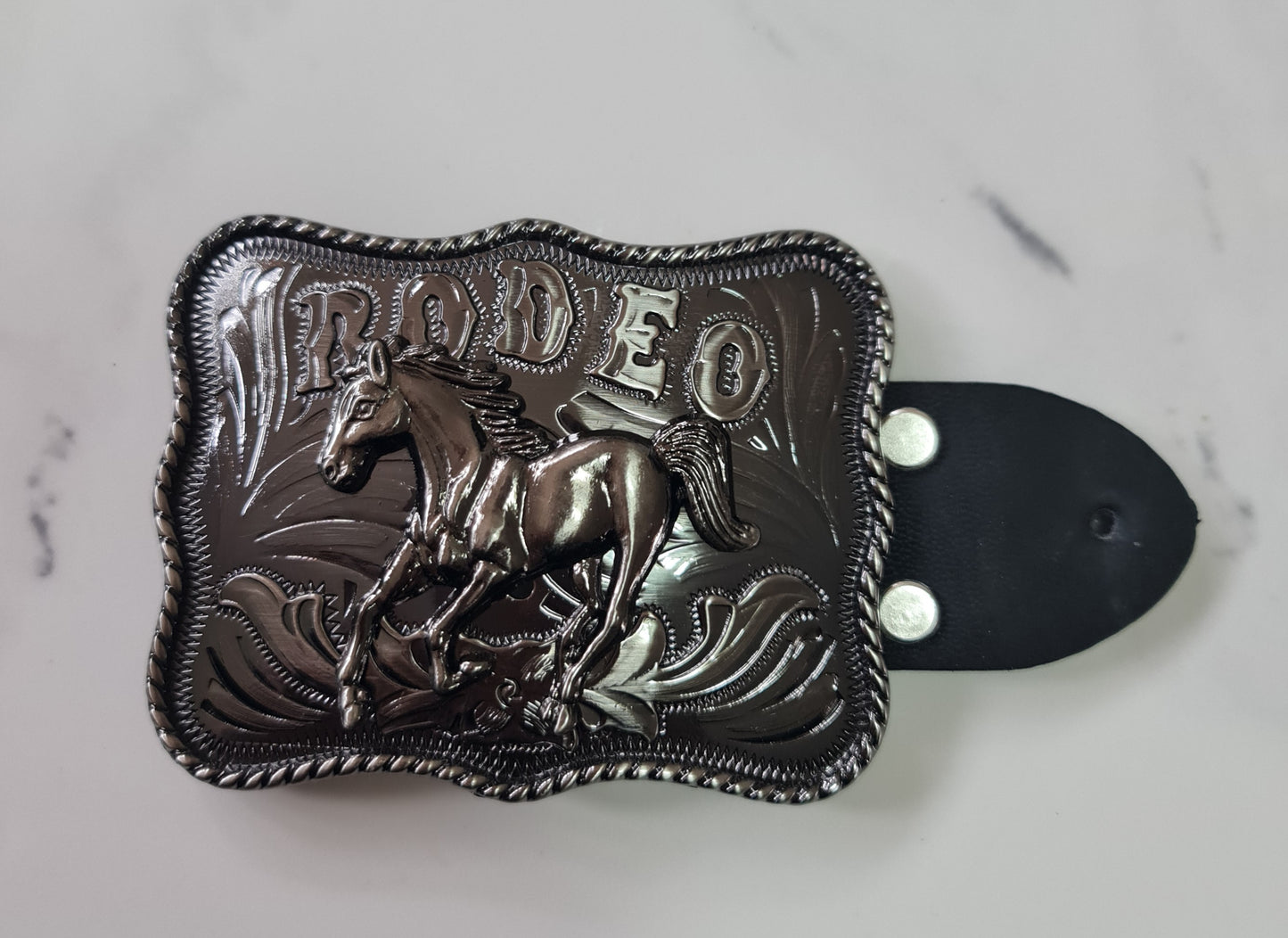 Horse Rodeo Western Belt and Buckle Rodeo Horse Riding Unisex Belt and Buckle