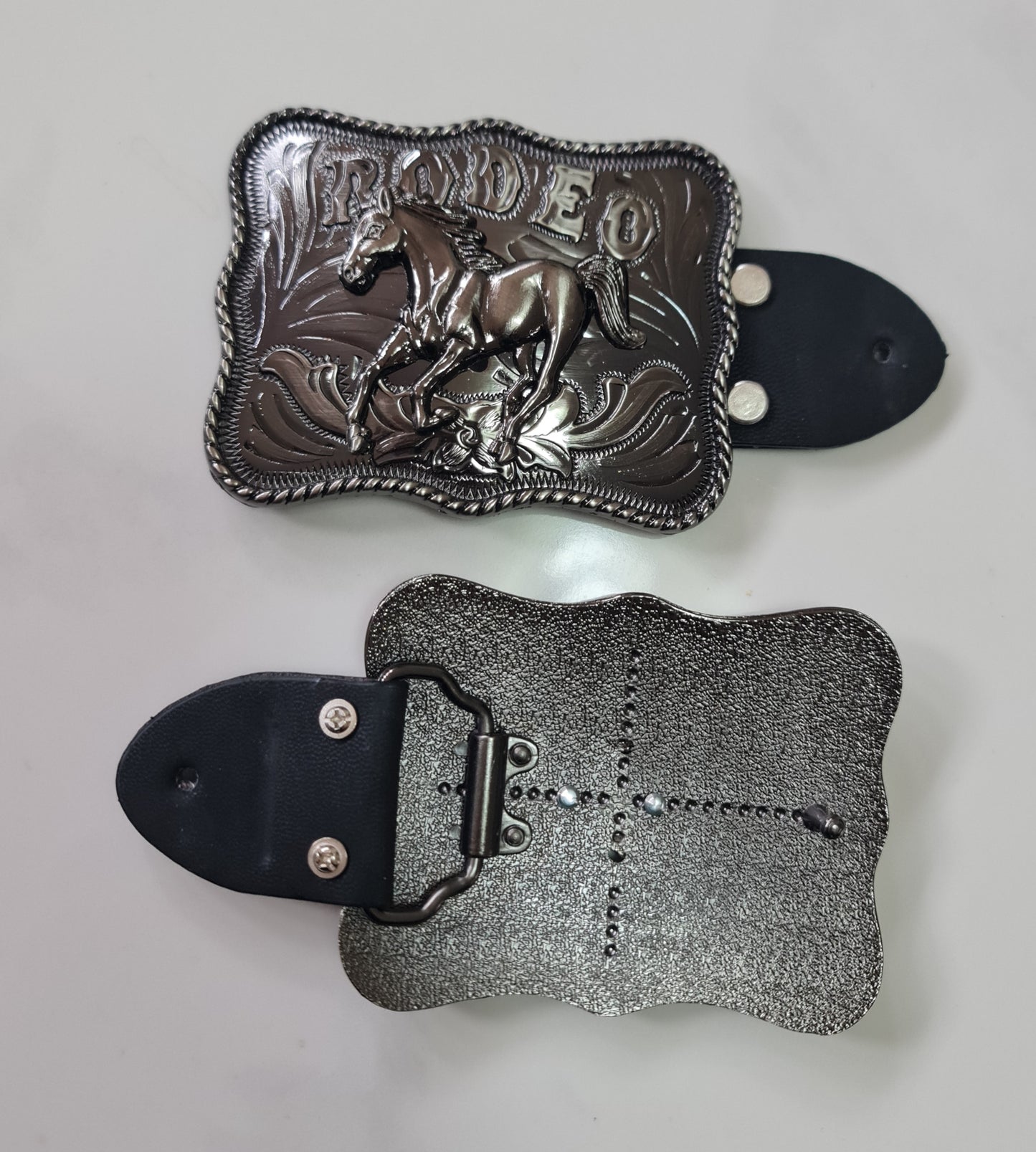 Horse Rodeo Western Belt and Buckle Rodeo Horse Riding Unisex Belt and Buckle