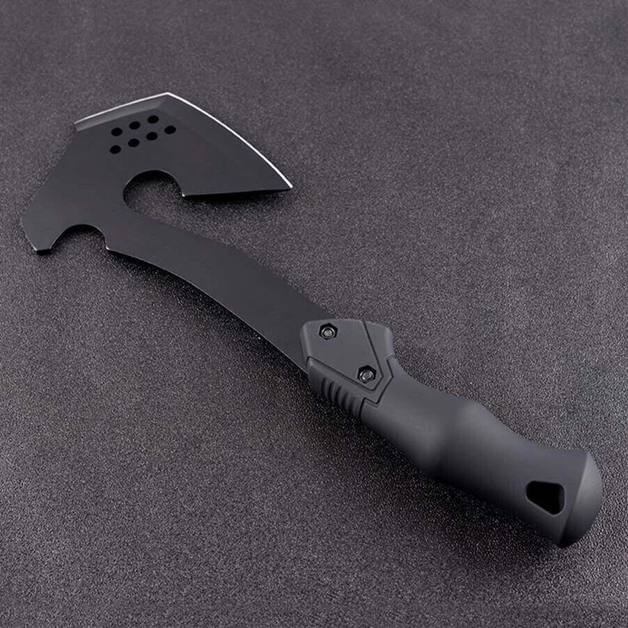 Ultimate Camping Survival Axe, Fishing, Fire, Trip Field Hand Tool Collectable A25N