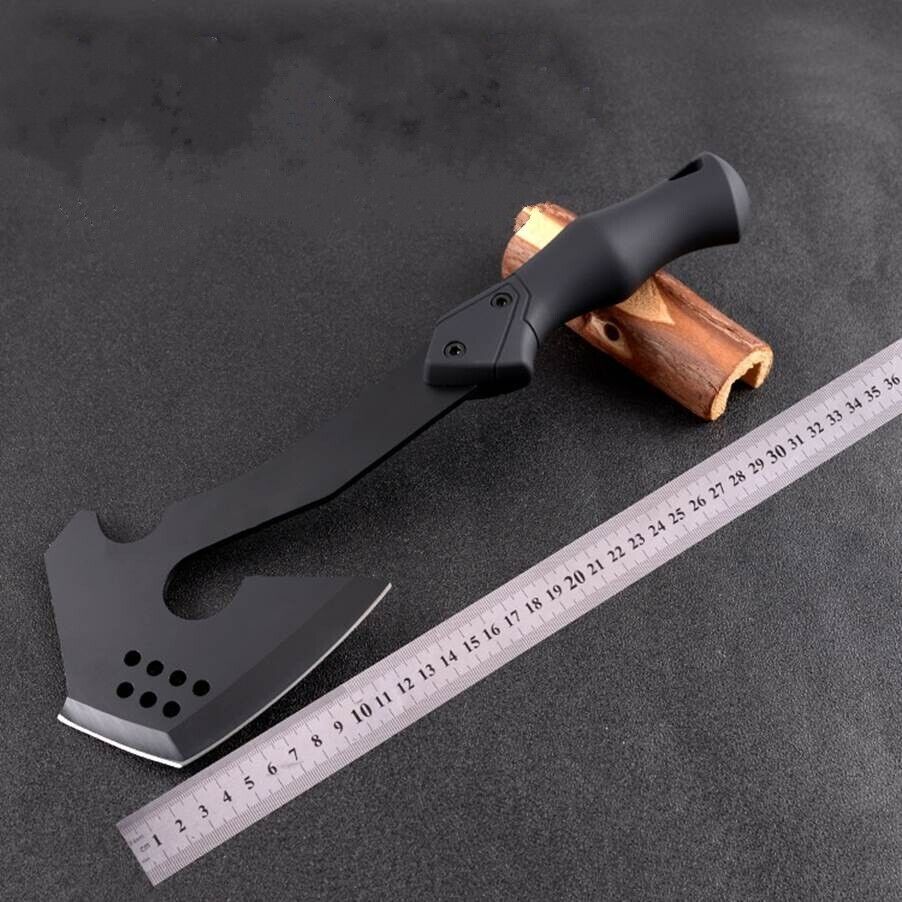 Ultimate Camping Survival Axe, Fishing, Fire, Trip Field Hand Tool Collectable A25N