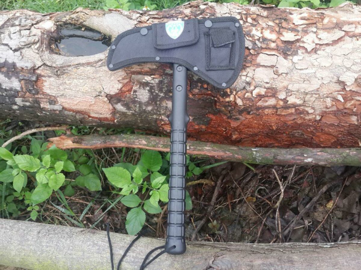 Ultimate Camping Survival Axe Fishing Field Trip Hand Tool DIY Collectable FB04