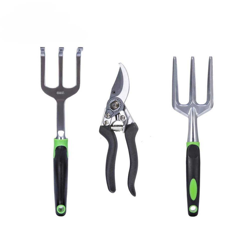 DIY Garden Tools Kit 9 Piece indoor and outdoor gardening + Oxford Bag, Gloves, Planting Tools