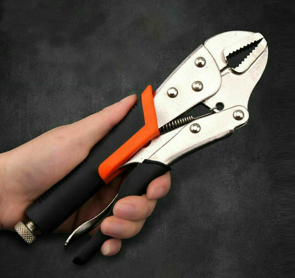 Heavy Duty 10" Large Locking Mole Grip Pliers DIY-Garage Tools Top Quality