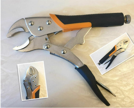 Heavy Duty 10" Large Locking Mole Grip Pliers DIY-Garage Tools Top Quality