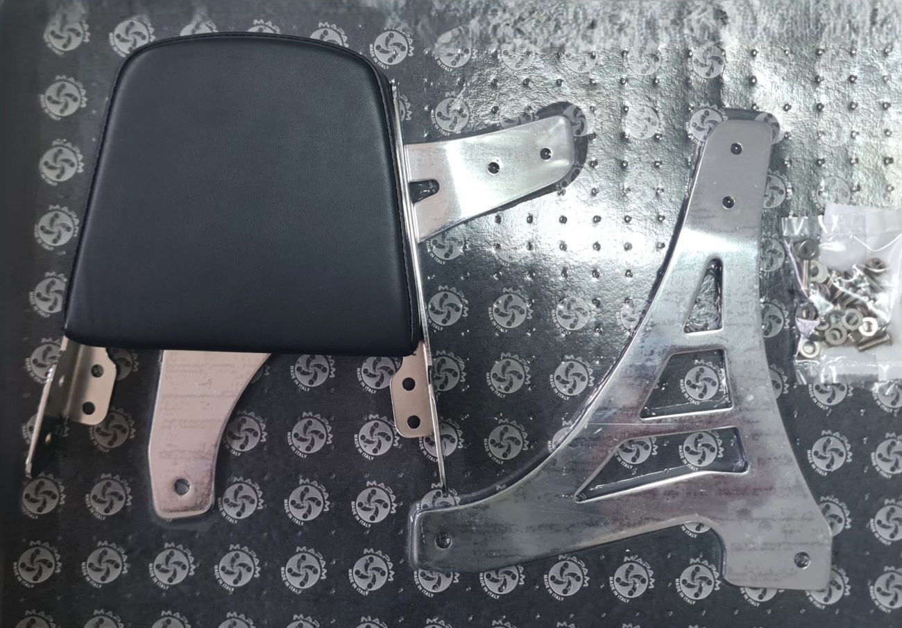 Harley Davidson XL883-1200 Sportster 95-03 Low Sissybars from Mapam Italy, Motorcycle Pillionbackrest HDM3001B 8/1