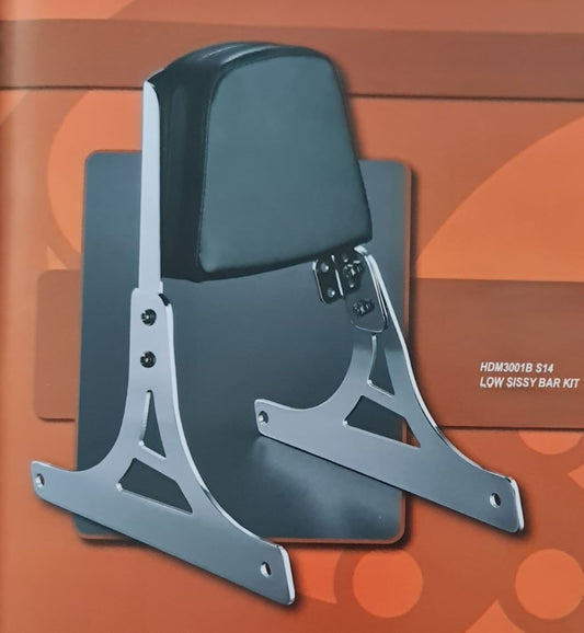 Harley Davidson 1450 Softtail 2000-2006 Sissybars, From Mapam Italy, Motorcycle Pillion Backrest HDM3001PS144