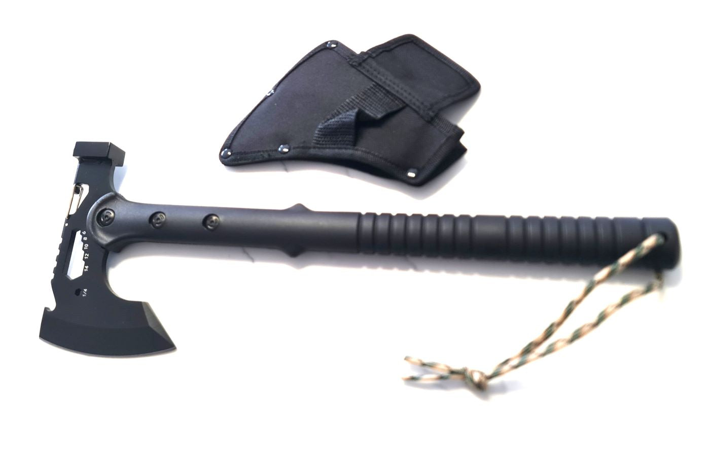 Multi Functional Survival Hammer Axe for Camping, Fishing, Outdoors