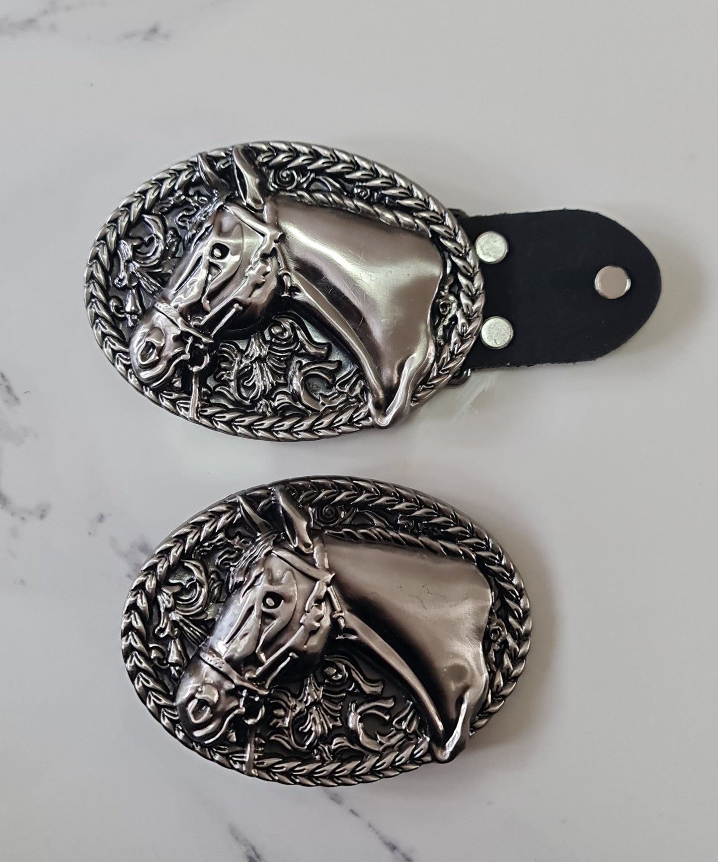 Horse Head Rodeo Western Belt and Buckle Rodeo Horse Riding Unisex Belt and Buckle