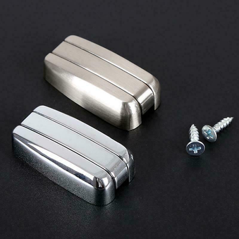 2 x Silver Chromed Zinc Alloy Kitchen Bathroom Wall Hook Coat Towel Hanger RV Campervan