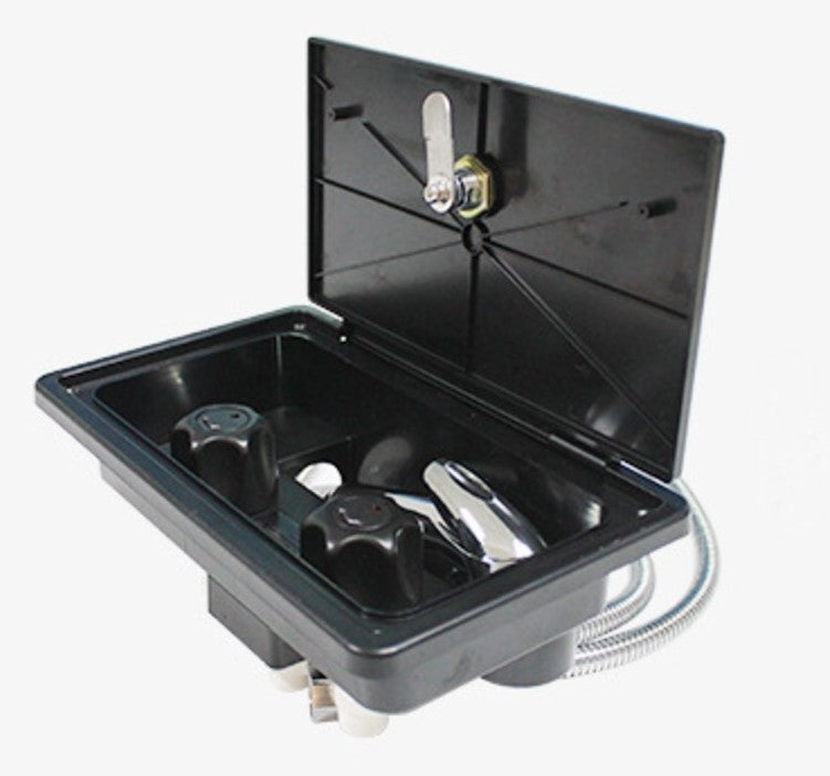 RV External Shower Kit Lockable Motorhome, Camper Van, Caravan, Boat Shower